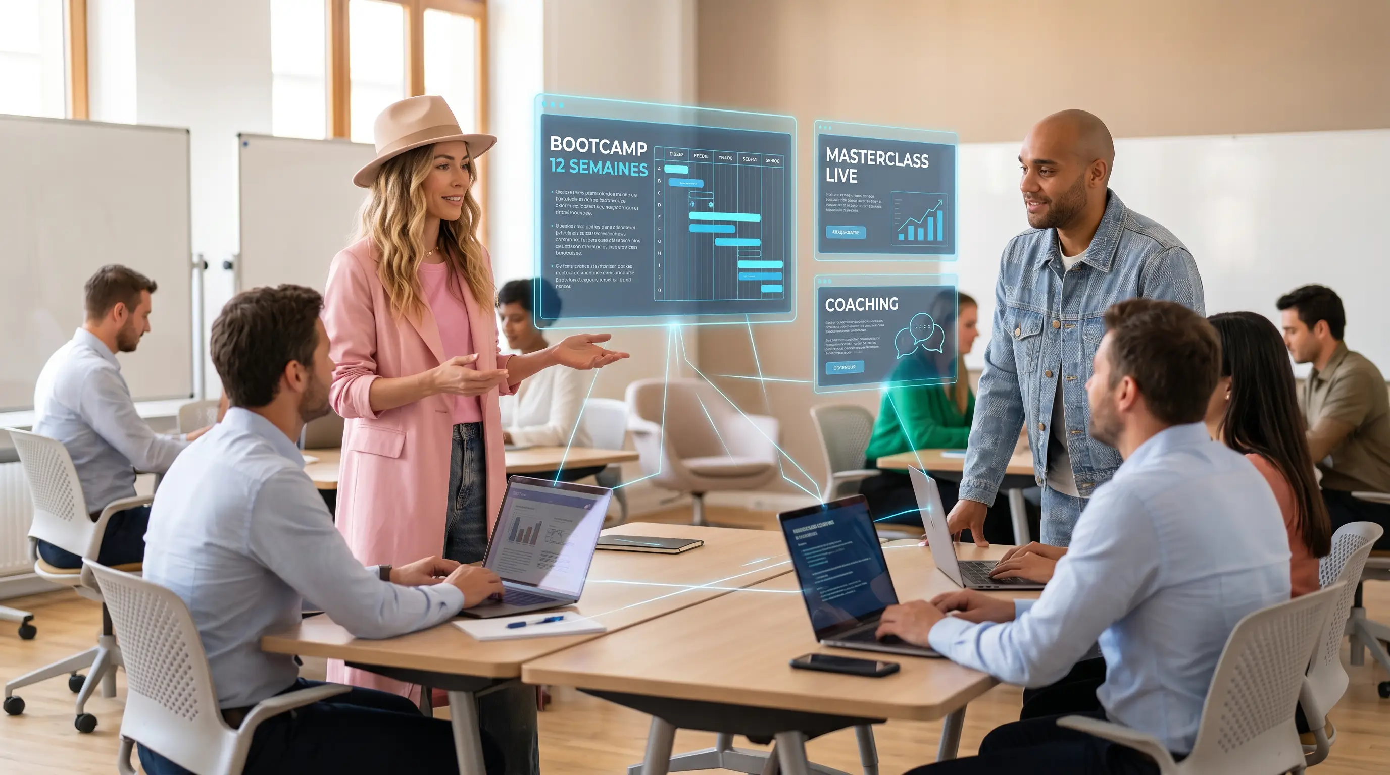 Bootcamp IA de 12 semaines pour dirigeants