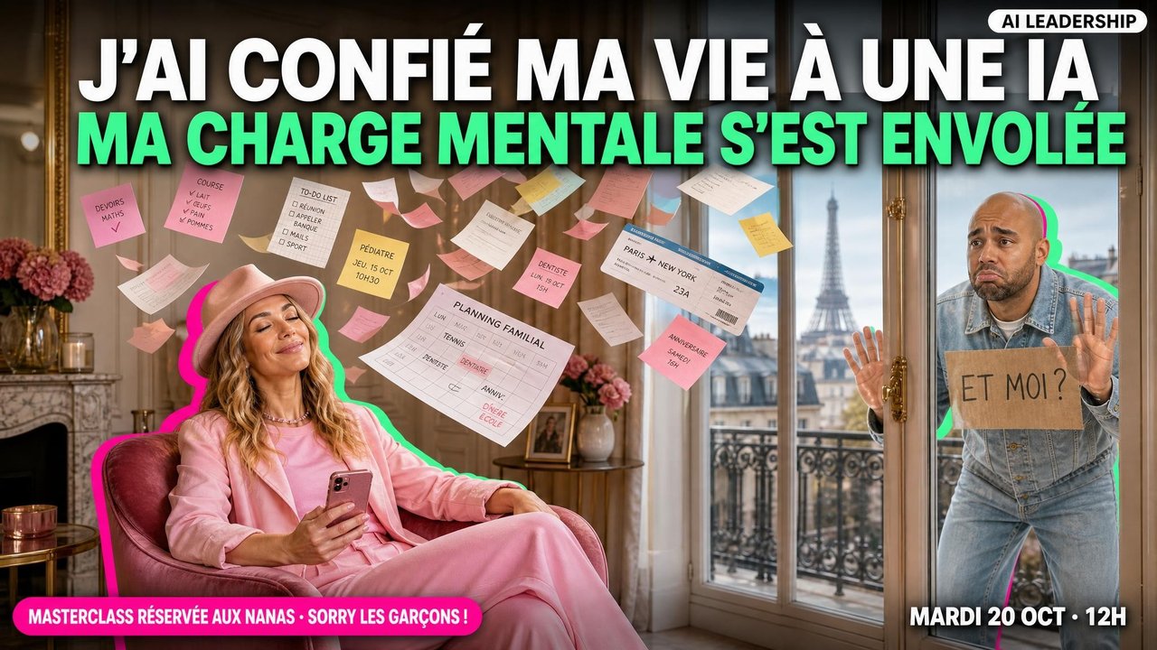 J'ai confié ma vie à une IA, ma charge mentale s'est envolée. Elodie Hughes dans son fauteuil, Richard derrière la vitre.