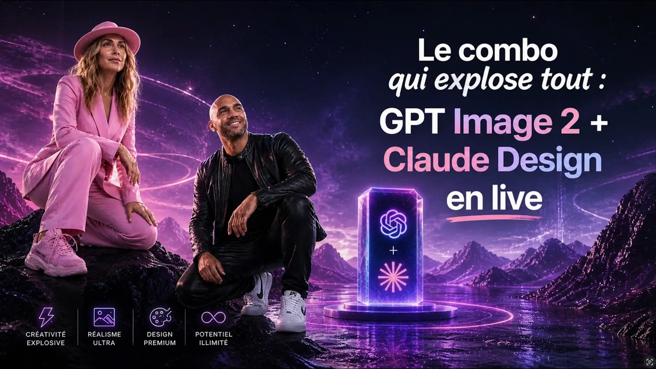 The combo that breaks everything: GPT Image 2 + Claude Design live