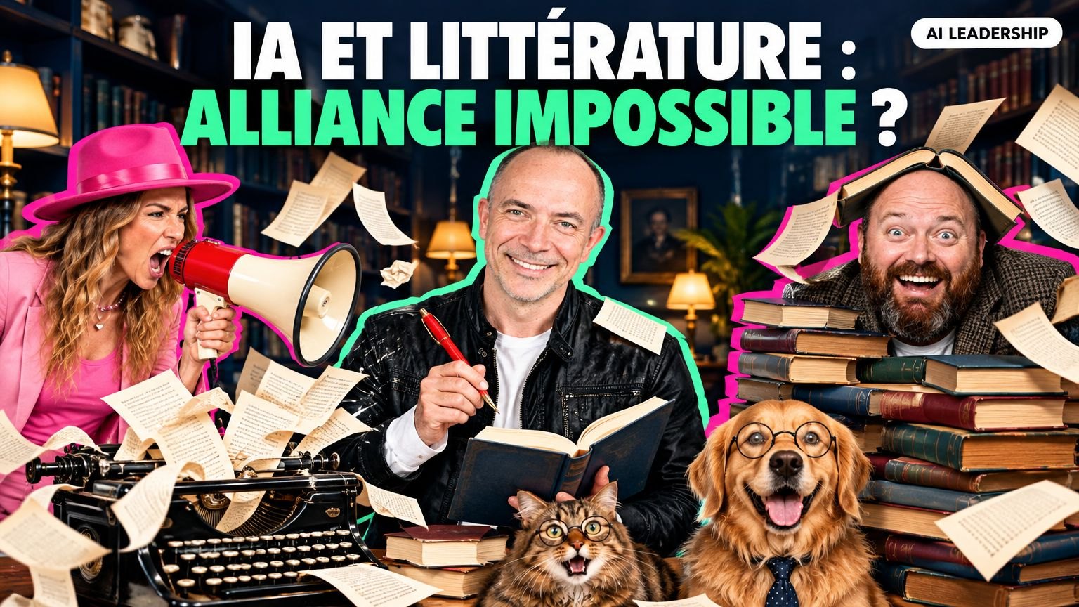 IA et littérature : alliance impossible ?