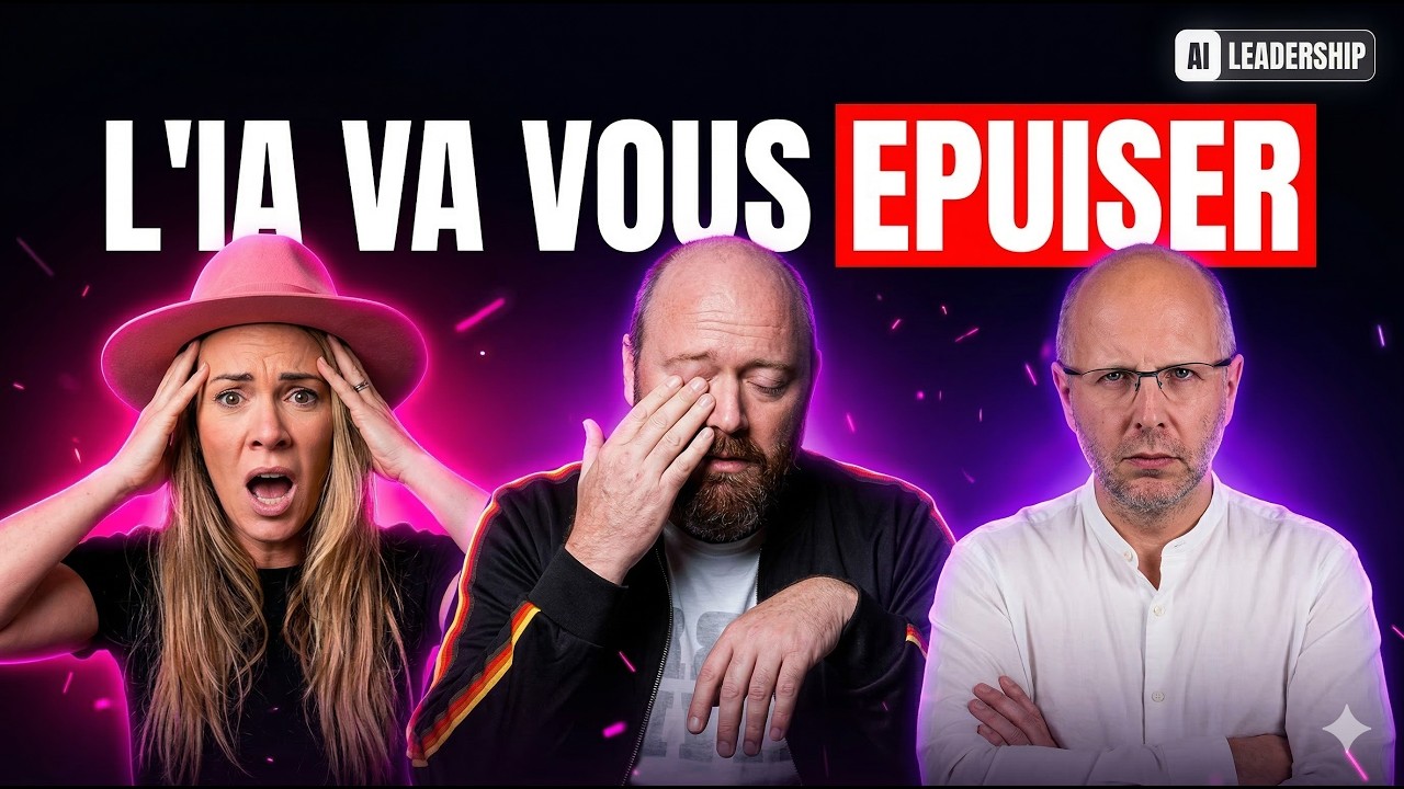 Avant de vous remplacer, l'IA va vous &eacute;puiser ! : Christophe Routhieau