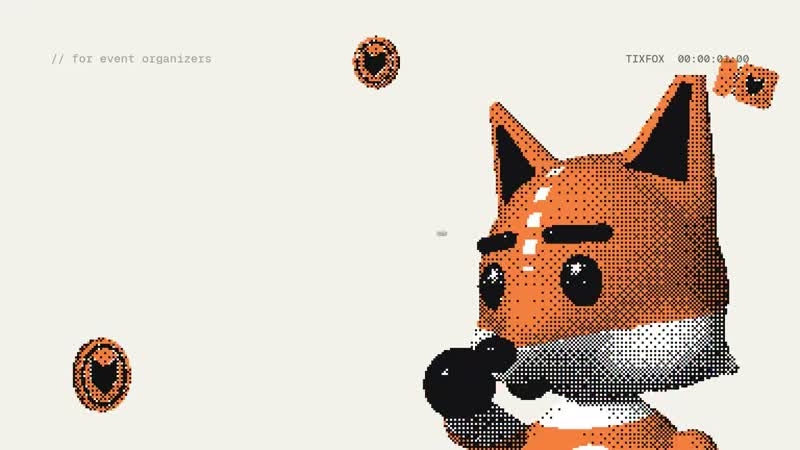 TixFox: a pixel-art fox sells 39-cent tickets