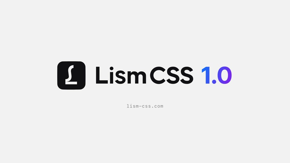 Lism CSS: a framework release in motion