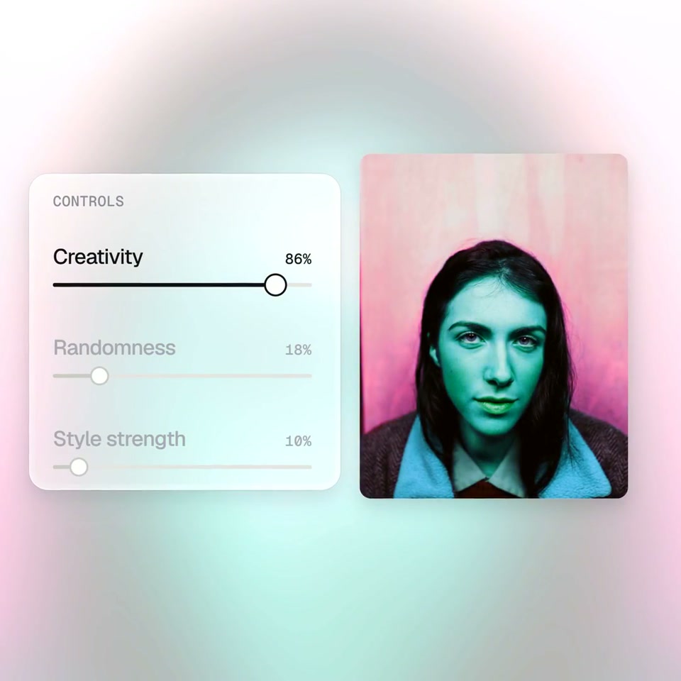 Ora 2: liquid-glass product launch in HTML Canvas