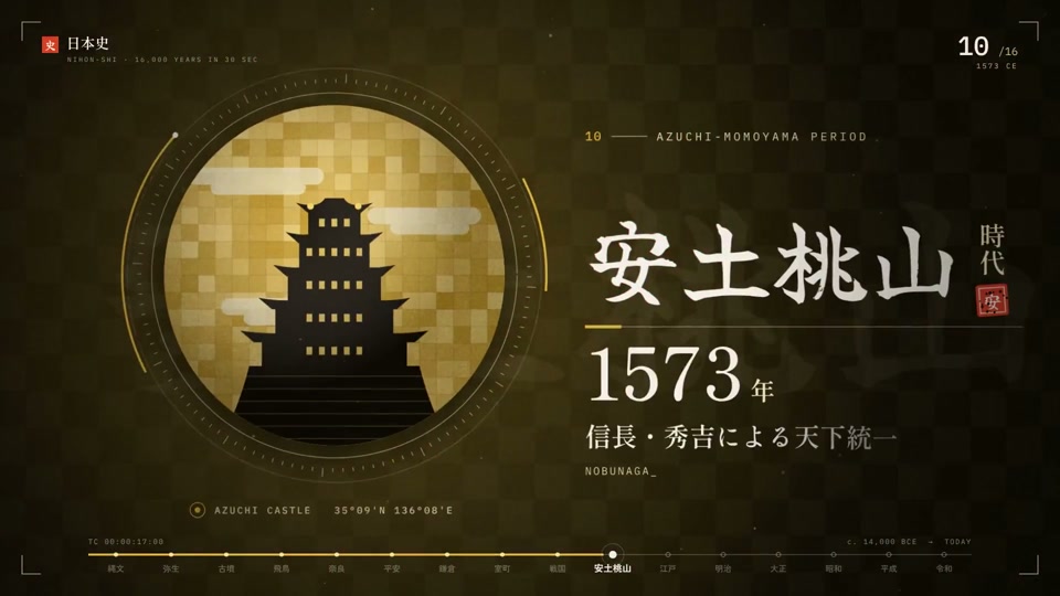 Japan through the ages: a 30-second motion chronology